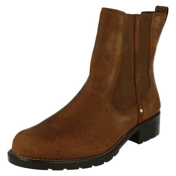 Clarks Ladies Clarks Chelsea Pull On Boots Orinoco Club