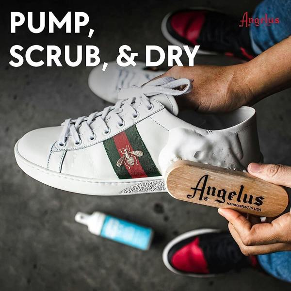 Angelus Foam Tex Kit - Complete Cleaning System for Delicate Materials
