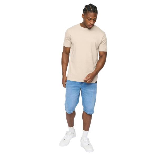 Crosshatch Mens Hammersmith Denim Shorts - Mid Wash - 