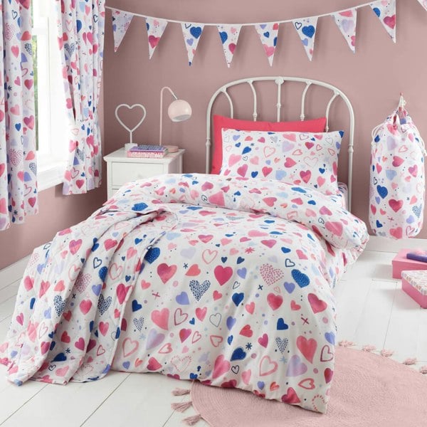 Hearts Bedding - Happy Linen Company