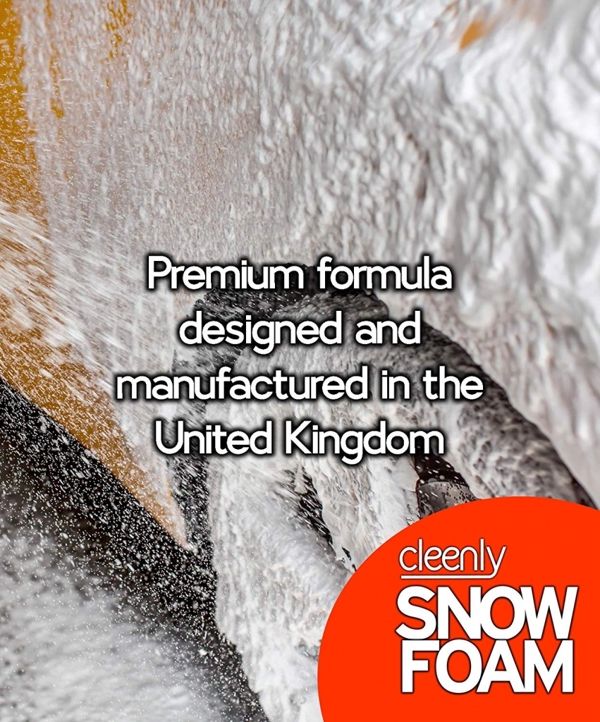 Cleenly Bubblegum Snow Foam - High Performance Formula with Super Thick Foam - Non Caustic & pH Neutral 20L
