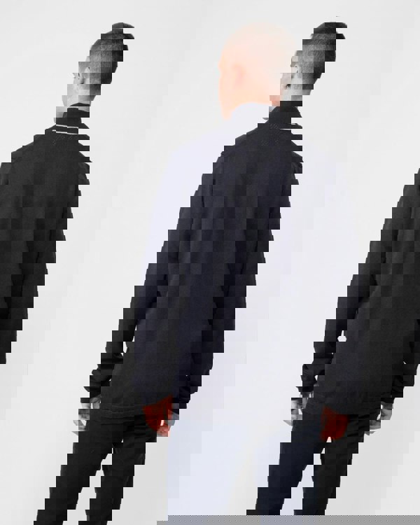 BOSS Green Ever-X Full Zip Mens Cardigan - Dark Blue 402