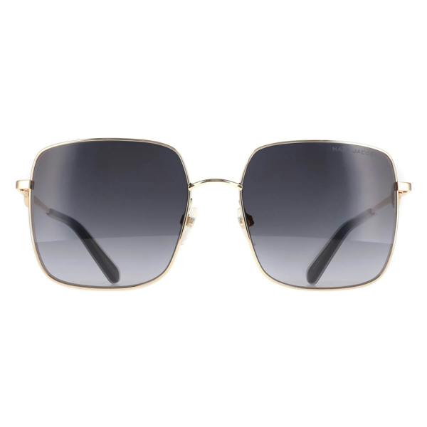 Marc Jacobs Sunglasses MARC 654/S RHL 9O Gold Black Dark Grey Gradient