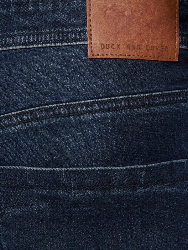 Duck and Cover Zeki Shorts Dark Wash