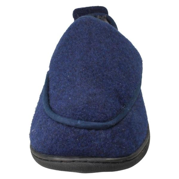 Clarks Mens Clarks Casual Hook and Loop Slippers King Riptape