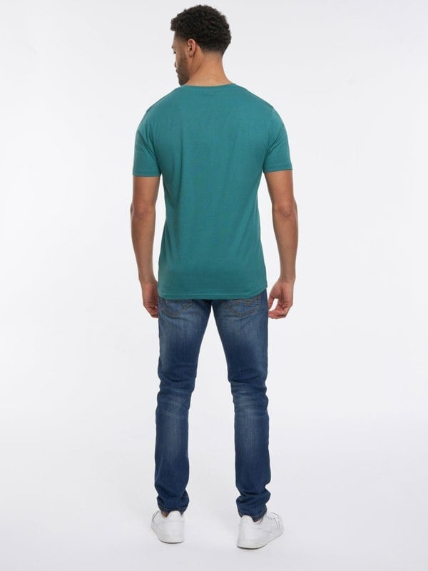 Crosshatch Talung T-Shirt Green Marl