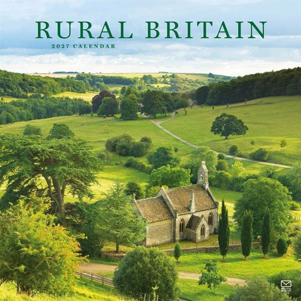 Rural Britain Calendar 2027, Wall Calendars, Month To View, Travel, Gift