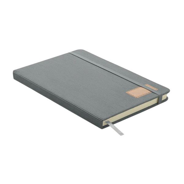 MidOcean Cordi note Hard Cover RPET A5 Notebook - Grey - 