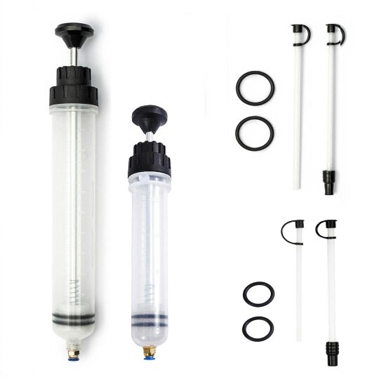 Havendro Gearbox Oil Suction & Filler Car Fluid Transfer Hand Pump Syringe Gun Tool Set