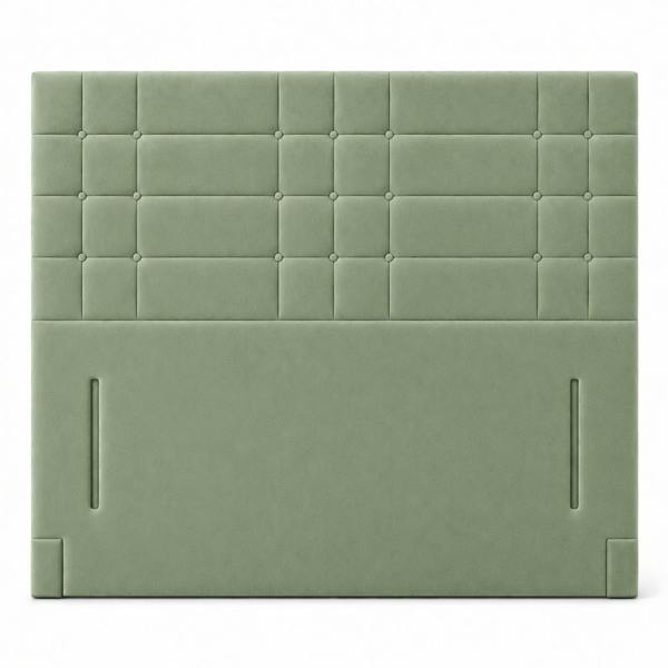 Great British Beds Marilyn Headboard - Green Plush