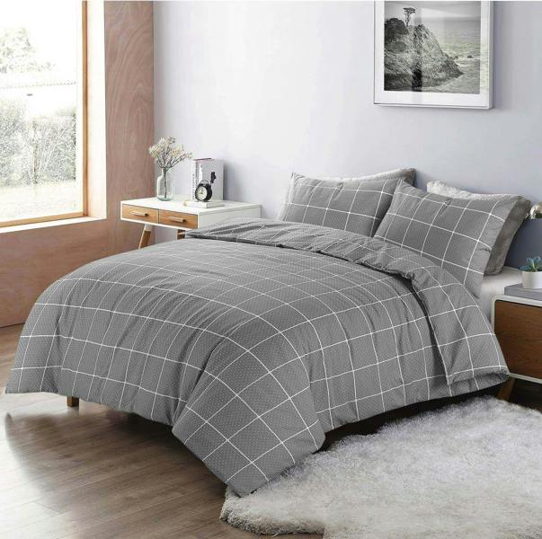 Mateo Grey Duvet Cover Set