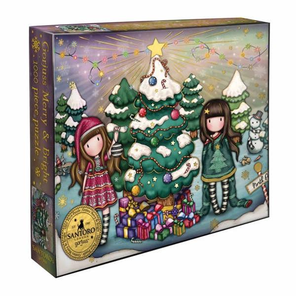 Gorjuss Merry & Bright Jigsaw, Jigsaws & Puzzles, Family, Gift