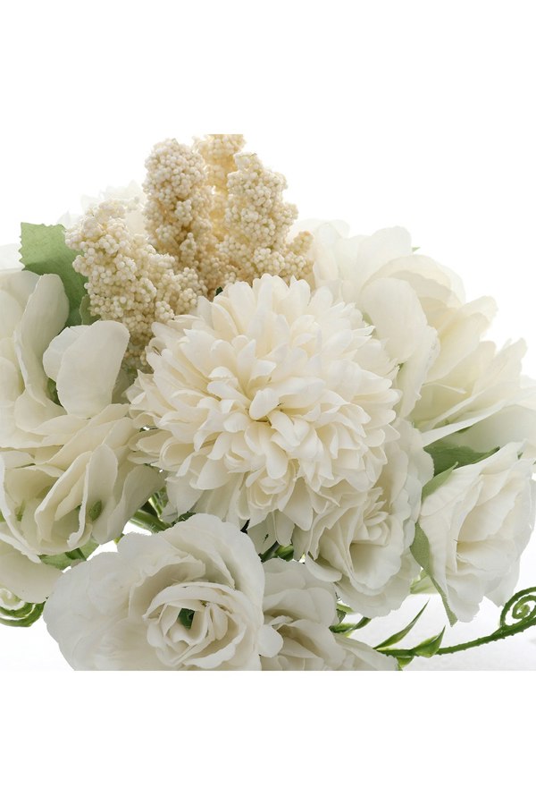 Living and Home Romantic Artificial Bouquet for Home Wedding Decoration