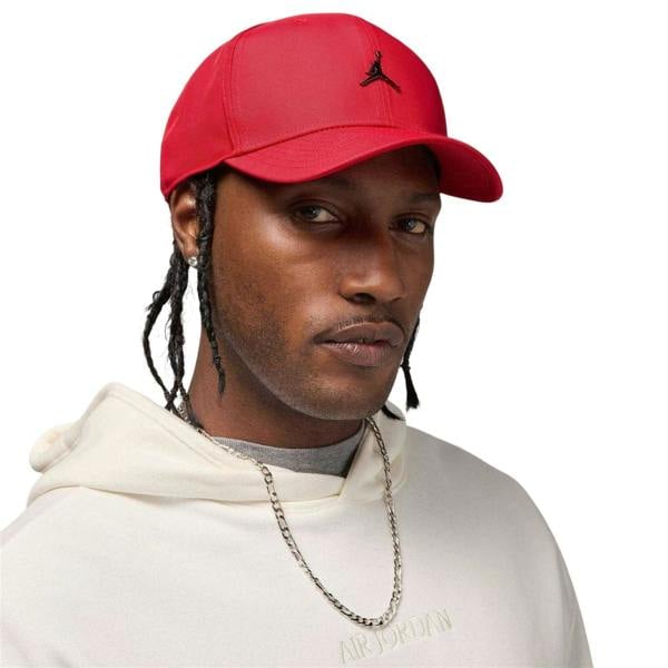 Nike Air Jordan Logo Baseball Cap - Red - 