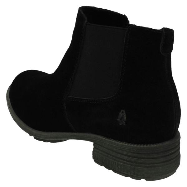 Hush Puppies Ladies Hush Puppies Block Heeled Ankle Boots Madisyn