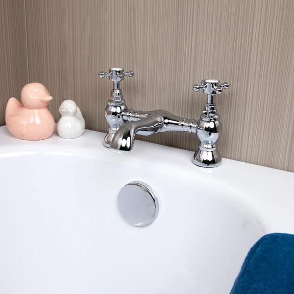 Flode Flen | Bath Filler | Chrome