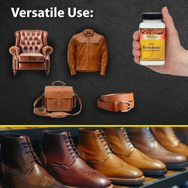 Fiebing's Resolene Finisher - Acrylic Top Coat to Seal and Protect Leather 4oz