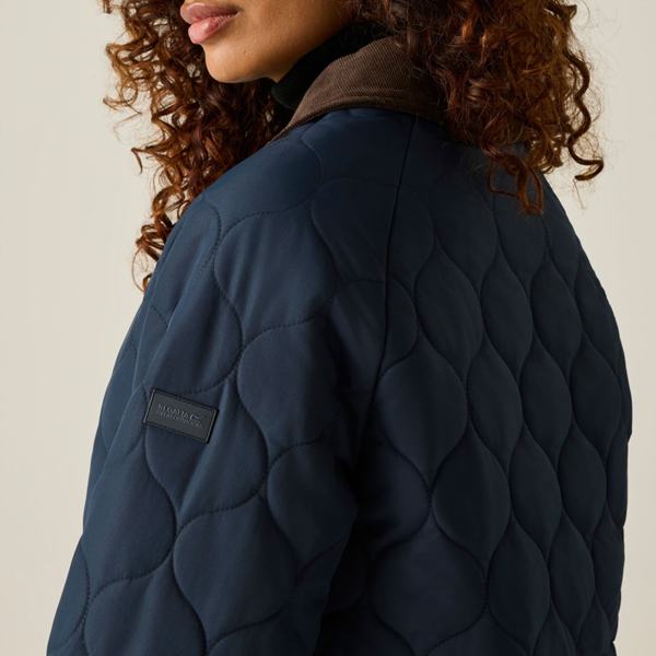 Regatta Womens Amira Quilted Padded Jacket - Navy