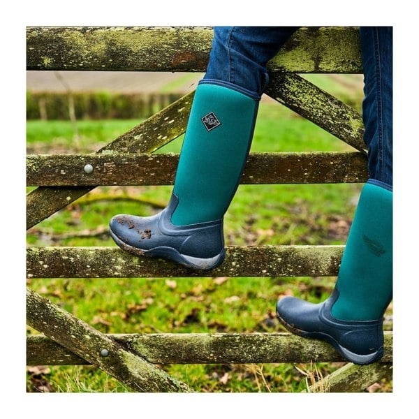 Muck Boots Arctic Adventure Neoprene Women's Navy/Spruce Winter Knee High Boots