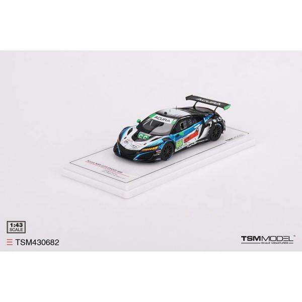 MCSlots Acura NSX GT3 EVO22 #66 Gradient Racing 2022 IMSA Long Beach GP 1:43 Scale TSM430682