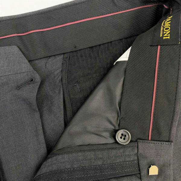 Charcoal Slim Fit Trousers