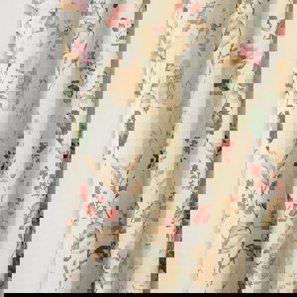 Anydrape 250cm Curtain Beige Flower Design Modern Luxury Retro Style Texture for Living Room Bedroom Dining Fashion Decor