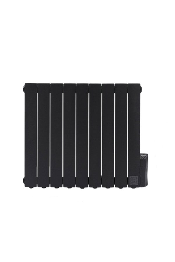 Living and Home 1200W ECO Heating Radiator Pianoforte with LED Screen and Timer Black