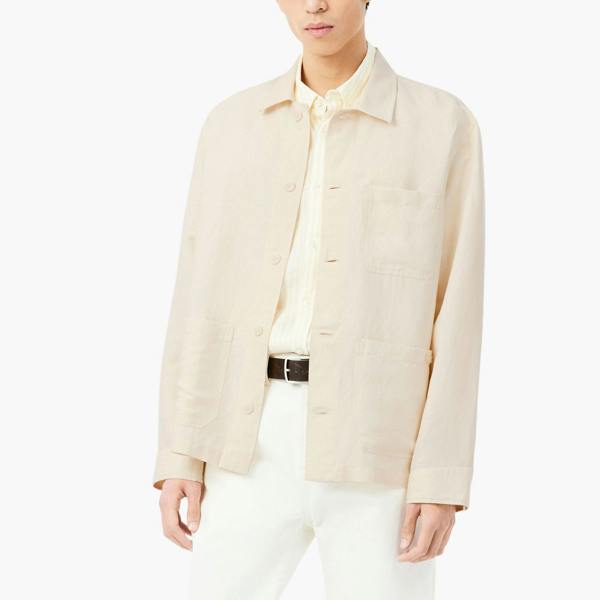 Lacoste CH1841 Linen Blend Overshirt