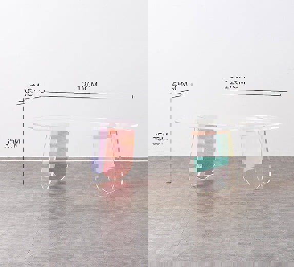 Osby Acrylic Coffee Table-Weilai Concept-Large-Weilai Concept