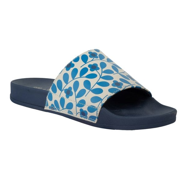 Regatta Womens/Ladies Orla Kiely Jasmine Flower Sliders - Blue