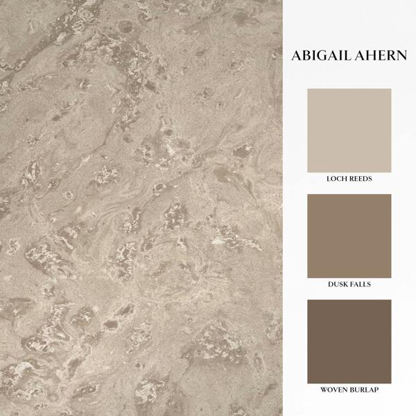 Abigail Ahern Boheme Marble Wallpaper | Almond