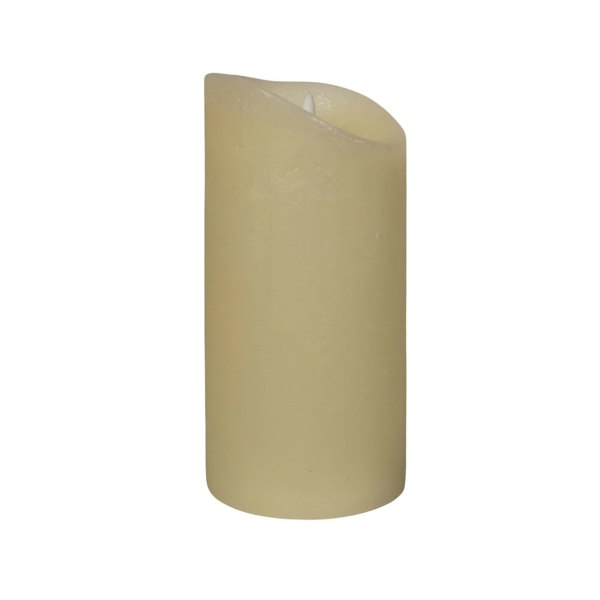 Samuel Alexander 18cm Premier Christmas Cream Flickerbright Candle with Timer