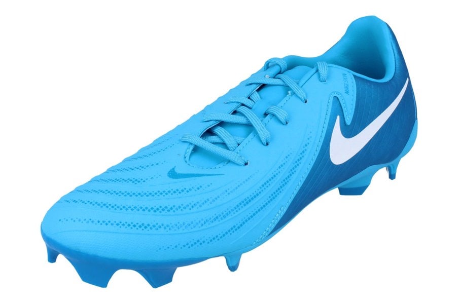 Nike Phantom Gx II Academy Fg/Mg Mens Football Boots Fd6723  400 - Blue Fury White 400 - Photo 0