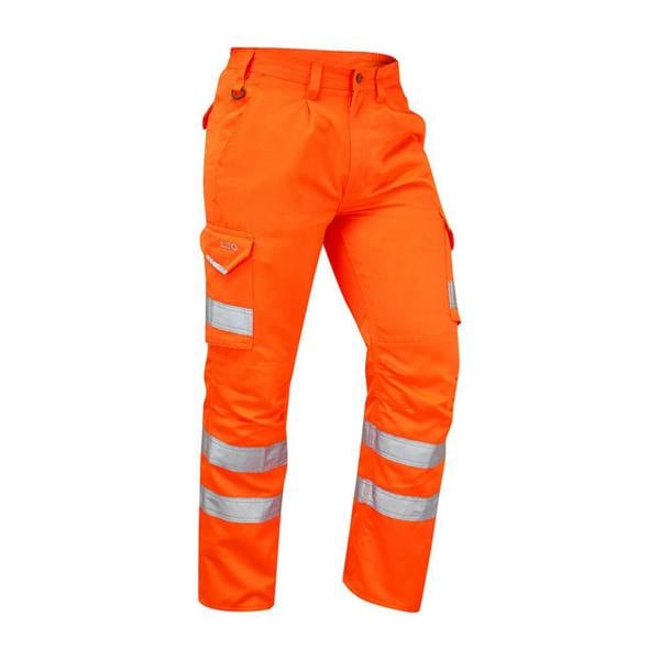 Bideford Poly/Cotton Cargo Trouser (Single Tone) - Hi-Vis Trousers