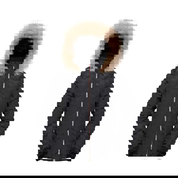 Mountain Warehouse Childrens/Kids Galaxy Short Padded Jacket - Black - 