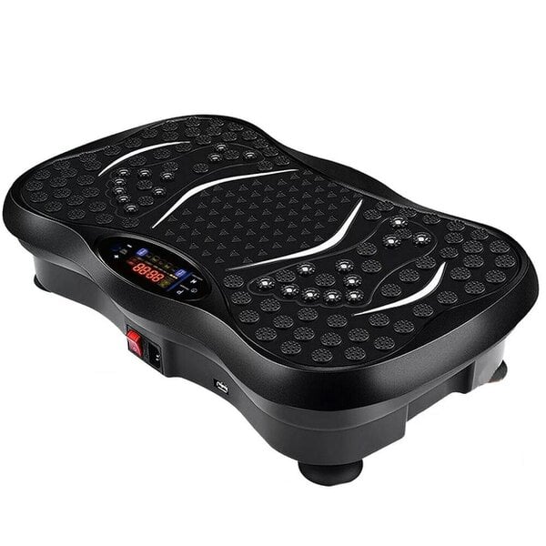 Havendro Power Vibration Plate Exercise Body Shaker Massager Vibrating Machine Platform - black