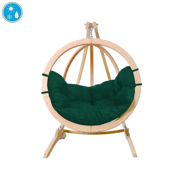 Amazonas Globo Hanging Egg Chair & Stand Set - Verde Green