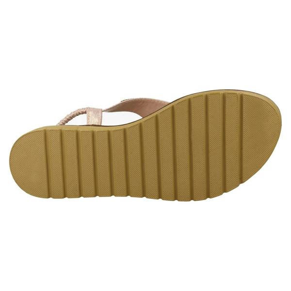 Savannah Ladies Savannah Mid Wedge Toepost Sandals