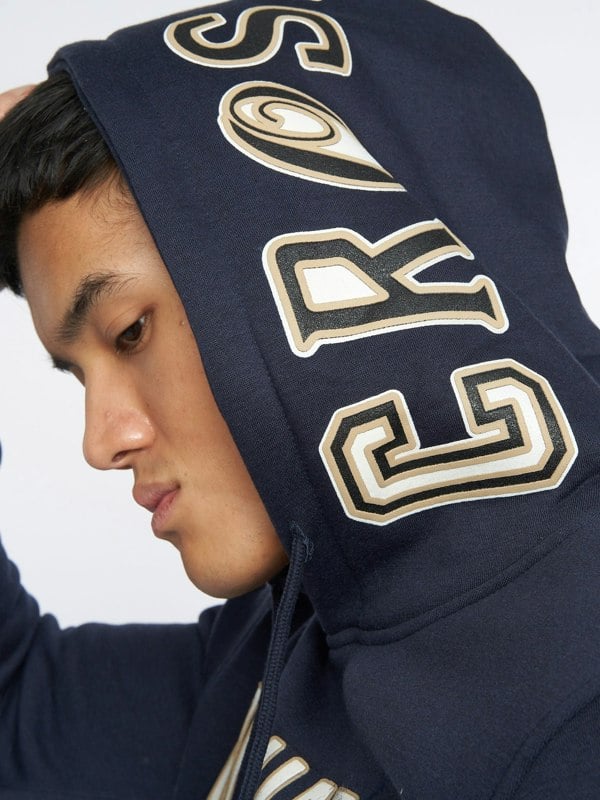 Crosshatch Doddington Hoodie Navy