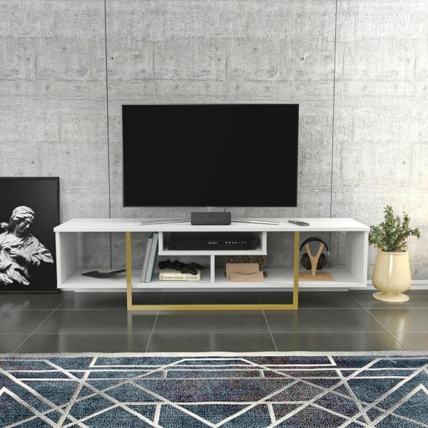 Decorotika Asal Modern Tv Stand TV Cabinet for TV's up to 65"