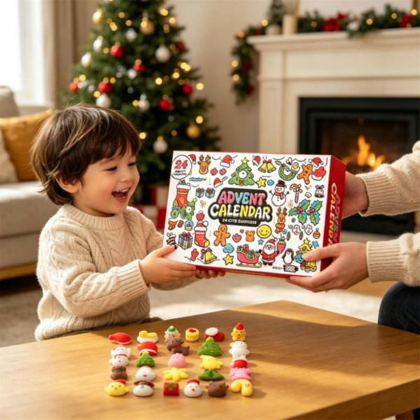 Leaper Christmas-themed Squeeze-and-Play Advent Calendar
