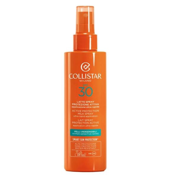 Collistar Body Active Protection Milk Spray Hyper-Sensitive Skins SPF30 200ml