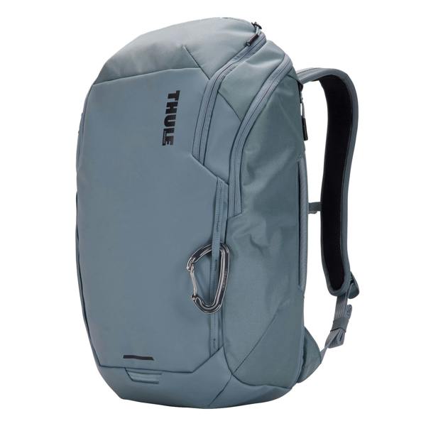 Thule Chasm Laptop Backpack 26L Pond Grey, Durable Water Resistant Travel Bag
