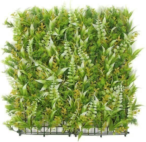 HYGRAD BUILT TO SURVIVE Artificial Boxwood Hedge Panels 50×50cm – Green Wall Screening, Pack of 12 | HYGRAD®