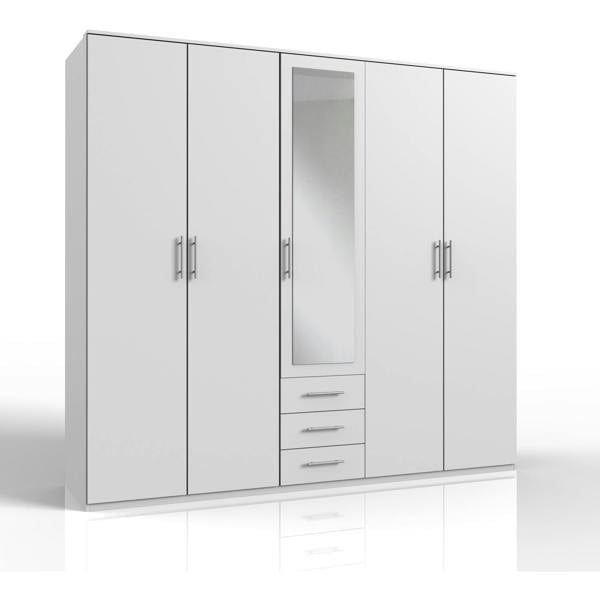 Ben White 5 Door Wardrobe