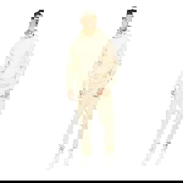 Crosshatch Mens Crufton Jogging Bottoms - Light Stone - 