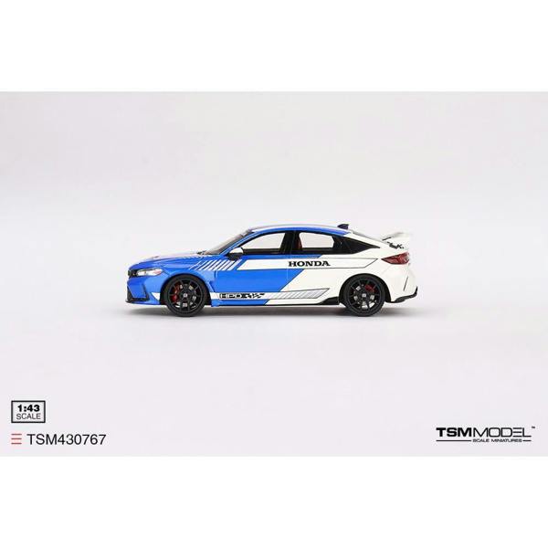 MCSlots Honda Civic Type R #3 2023 Pace Car Blue 1:43 Scale TSM430767