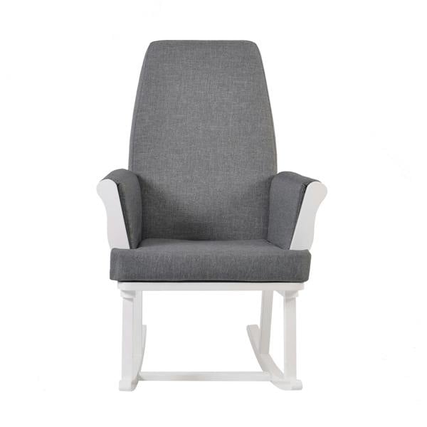 Kub Haldon Rocking Chair white front view
