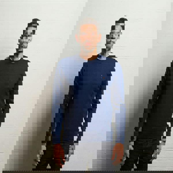 Gabicci G55K22 Merino Crew Neck Sweater Gabicci Classic NAVY