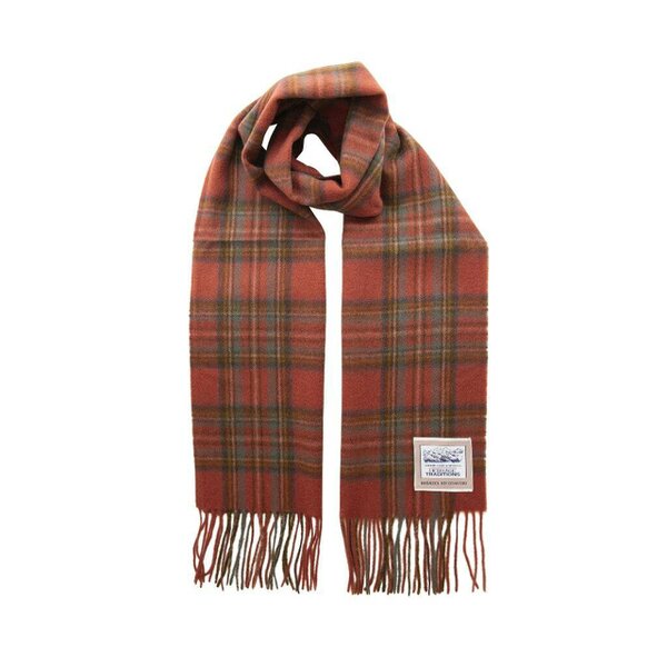 Heritage Traditions Pure Wool Check Scarf - Antique Royal Stewart